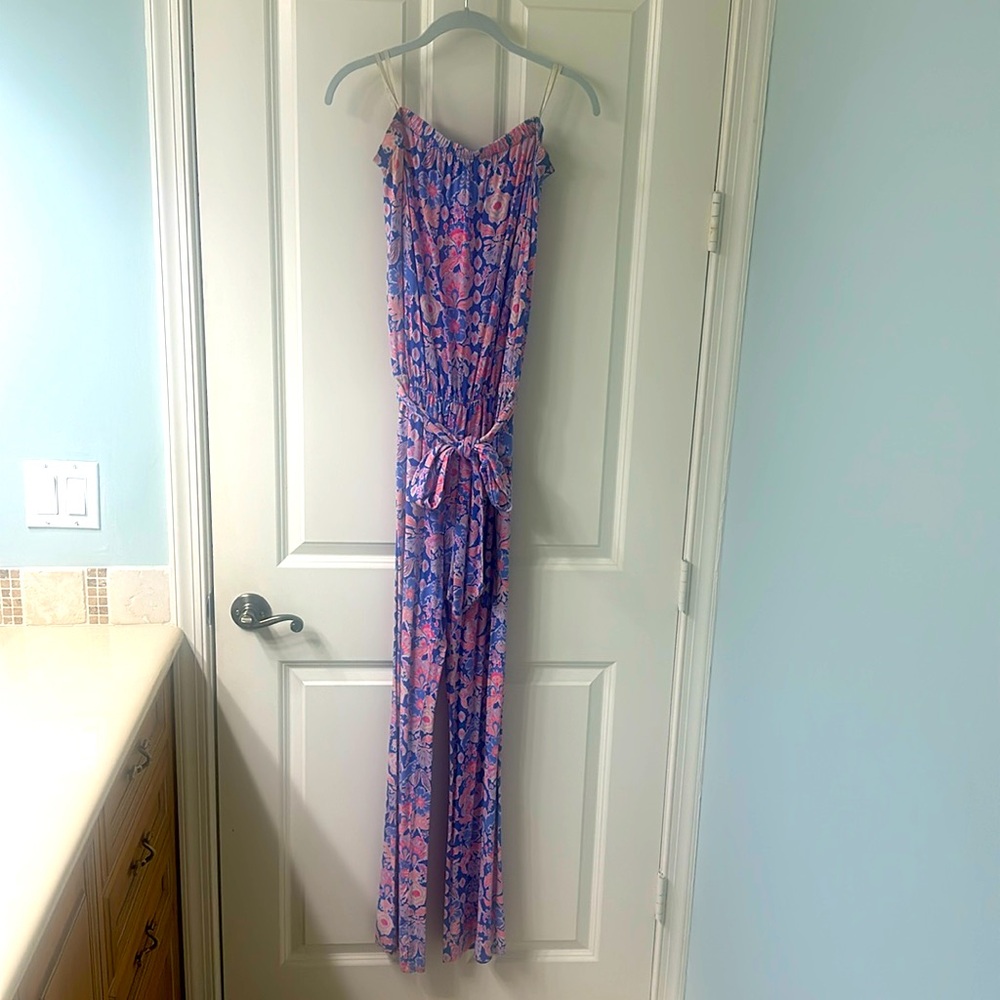 Strapless Lilly Pulitzer Jumpsuit